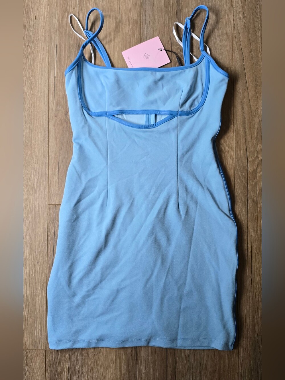 Hello Molly Mini Blue Dress